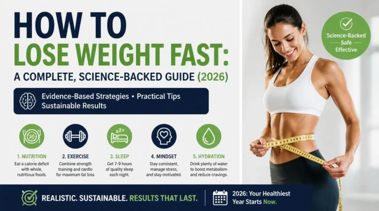 How to Lose Weight Fast A Complete, Science-Backed Guide (2026)