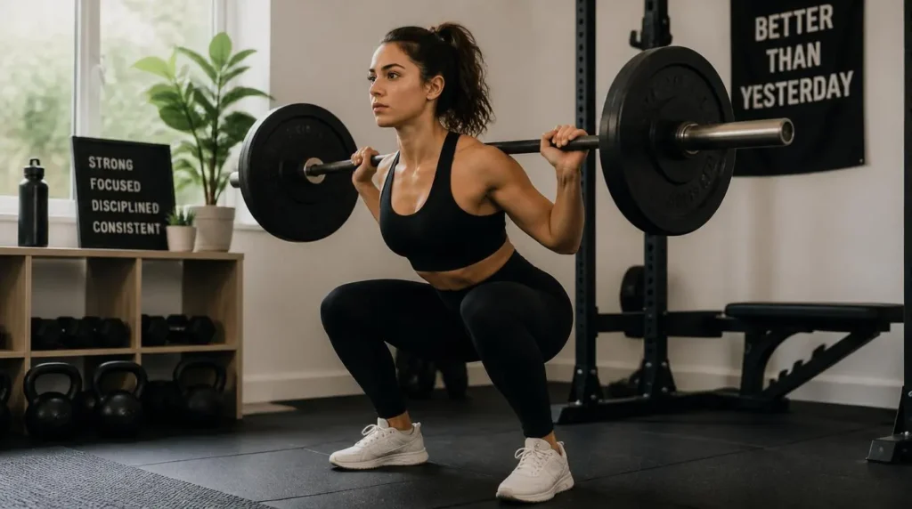 treino de força para perder peso em casa